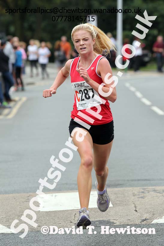 Womens under-17s Northern Road Relays, Warrington. Photo: David T. Hewitson/Sports for All Pics
